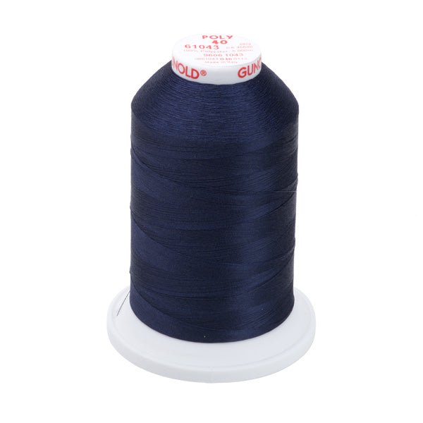 Poly 40 Färgad 61043 Polyester 5000m - brodyrvaruhuset.se