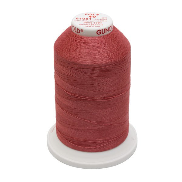 Poly 40 Färgad 61081 Polyester 5000m - brodyrvaruhuset.se
