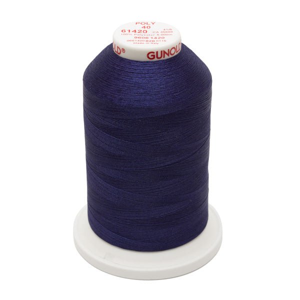 Poly 40 Färgad 61420 Polyester 5000m - brodyrvaruhuset.se