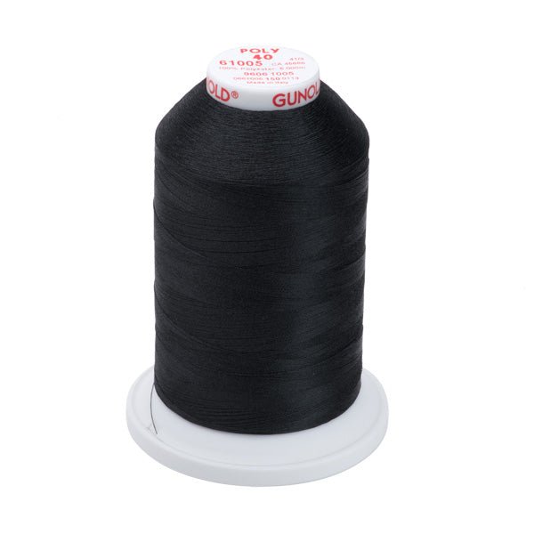 Poly 40 Svart 61005 Polyester 5000 m - brodyrvaruhuset.se