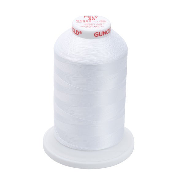 Poly 40 Vit 61002 Polyester 5000m - brodyrvaruhuset.se