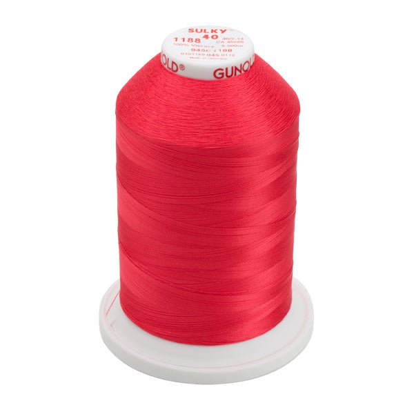 Sulky 40 Färgad 1188 Viscose 5000 m - brodyrvaruhuset.se