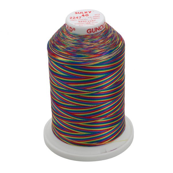 Sulky 40 Multi 2247 Viscose 5000 m - brodyrvaruhuset.se