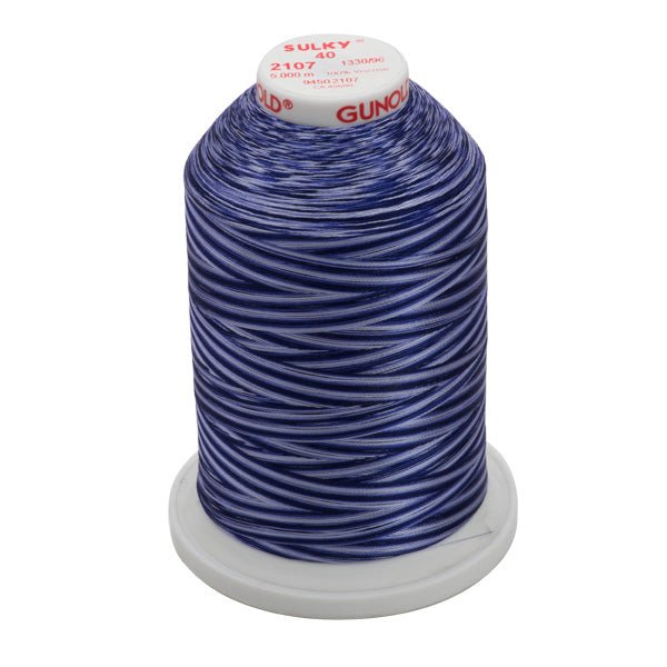 Sulky 40 Ombré 2107 Viscose 5000 m - brodyrvaruhuset.se