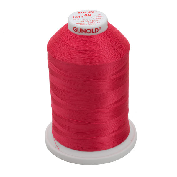 Sulky 40 Färgad 1511 Viscose 5000 m