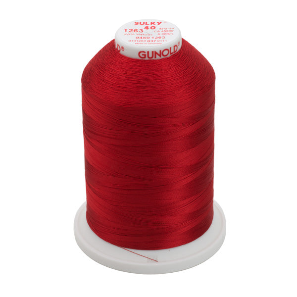 Sulky 40 Färgad 1263 Viscose 5000 m