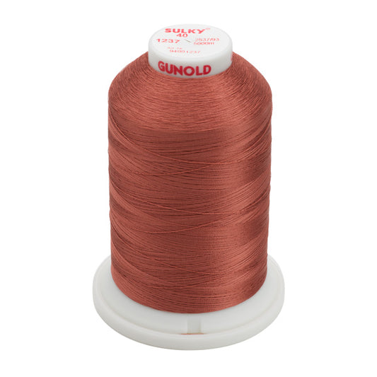 Sulky 40 Färgad 1237 Viscose 5000 m