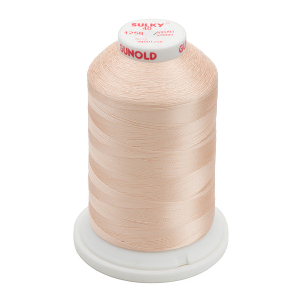 Sulky 40 Färgad 1258 Viscose 5000 m