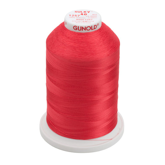 Sulky 40 Färgad 1257 Viscose 5000 m