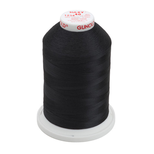 Sulky 40 Färgad 1234 Viscose 5000 m