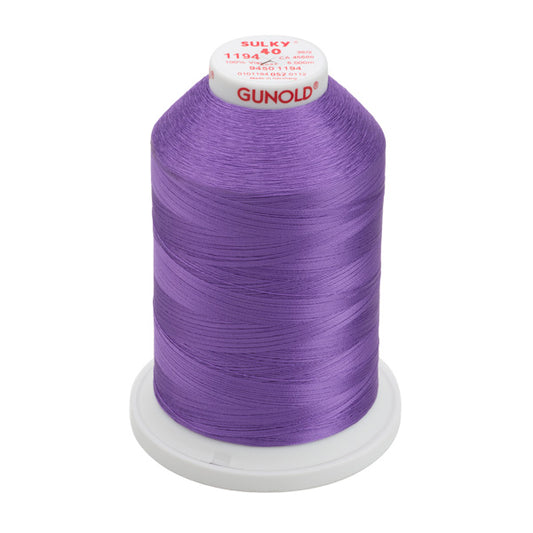 Sulky 40 Färgad 1194 Viscose 5000 m