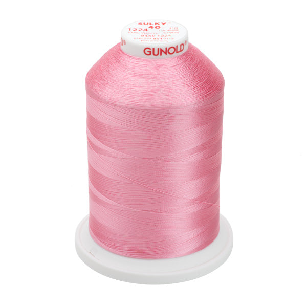 Sulky 40 Färgad 1224 Viscose 5000 m