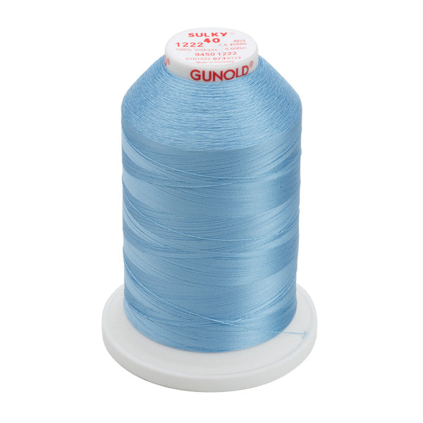 Sulky 40 Färgad 1222 Viscose 5000 m