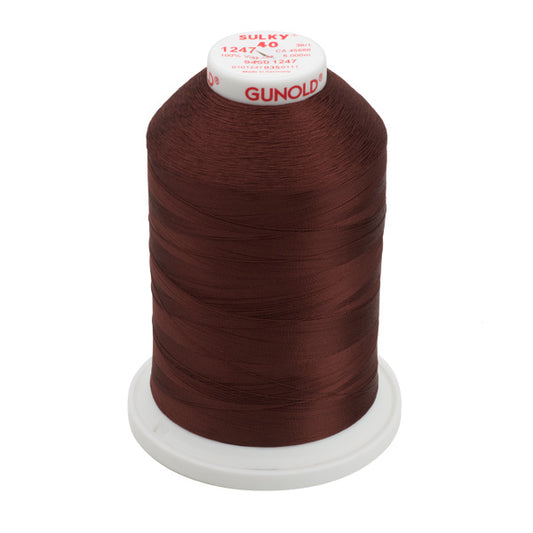 Sulky 40 Färgad 1247 Viscose 5000 m