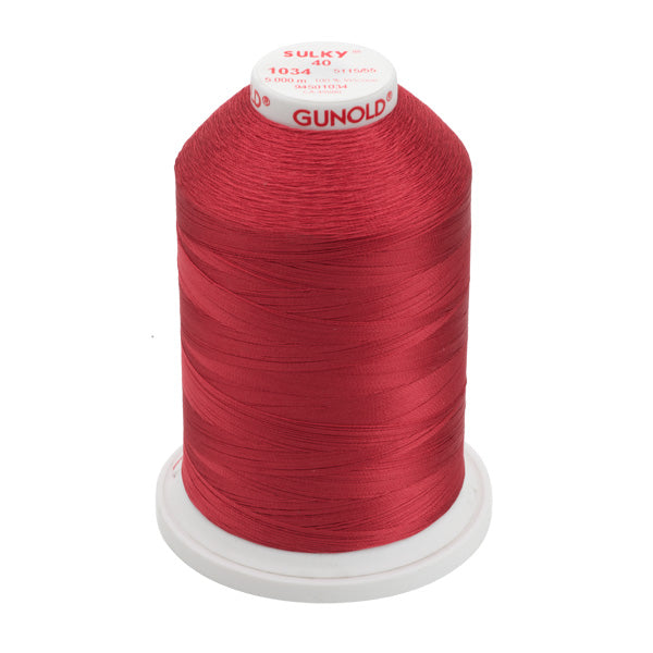 Sulky 40 Färgad 1034 Viscose 5000 m