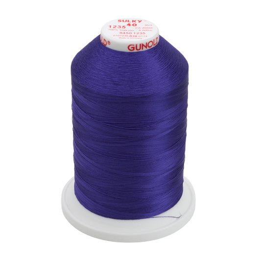 Sulky 40 Färgad 1235 Viscose 5000 m