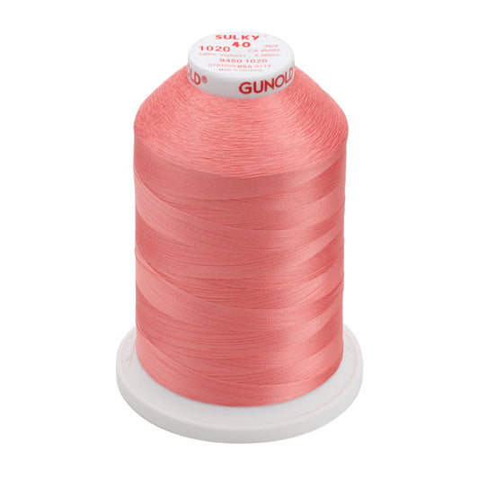 Sulky 40 Färgad 1020 Viscose 5000 m