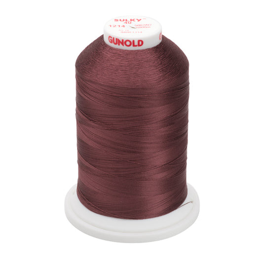 Sulky 40 Färgad 1214 Viscose 5000 m