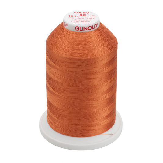 Sulky 40 Färgad 1021 Viscose 5000 m