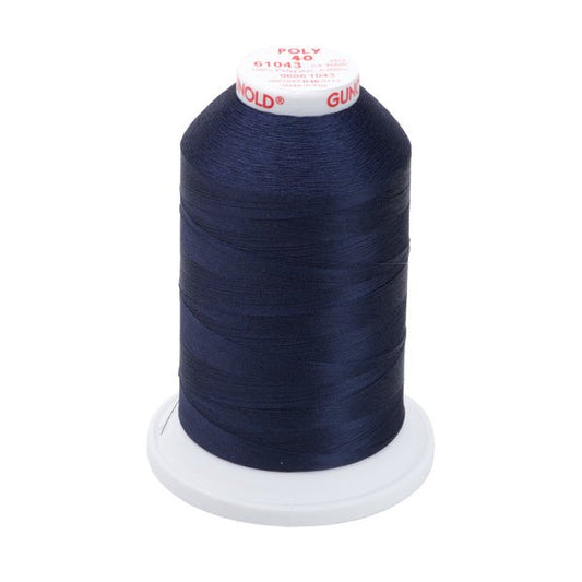 Poly 40 Färgad 61043 Polyester 5000m - brodyrvaruhuset.se