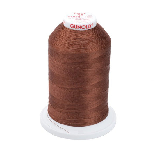 Poly 40 Färgad 61058 Polyester 5000m - brodyrvaruhuset.se