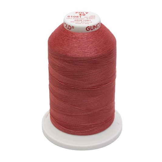 Poly 40 Färgad 61081 Polyester 5000m - brodyrvaruhuset.se