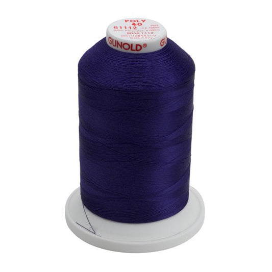 Poly 40 Färgad 61112 Polyester 5000m - brodyrvaruhuset.se