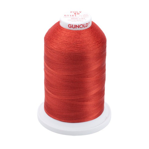 Poly 40 Färgad 61181 Polyester 5000m - brodyrvaruhuset.se