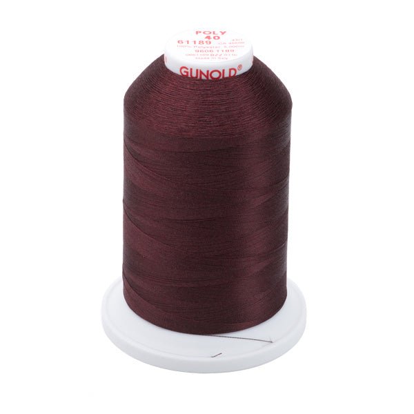 Poly 40 Färgad 61189 Polyester 5000m - brodyrvaruhuset.se