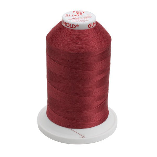 Poly 40 Färgad 61190 Polyester 5000m - brodyrvaruhuset.se