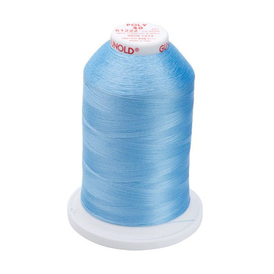 Poly 40 Färgad 61222 Polyester 5000m - brodyrvaruhuset.se