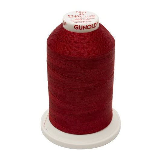 Poly 40 Färgad 61401 Polyester 5000m - brodyrvaruhuset.se