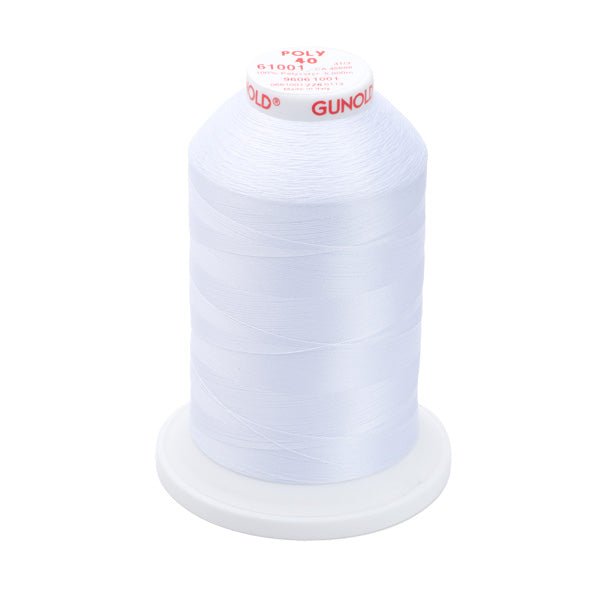 Poly 40 Vit 61001 Polyester 5000 m - brodyrvaruhuset.se