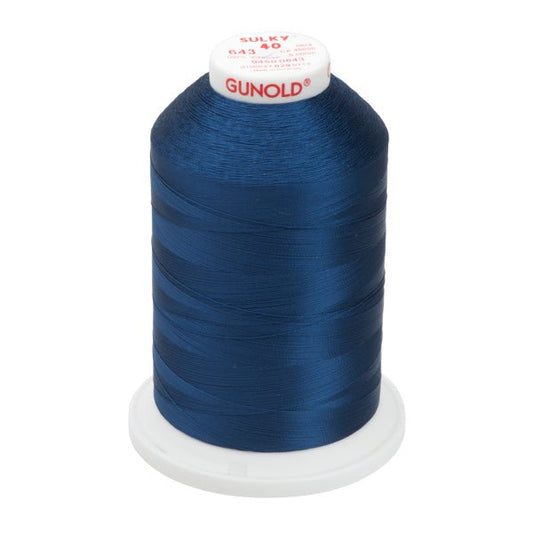 Sulky 40 Färgad 0643 Viscose 5000 m - brodyrvaruhuset.se
