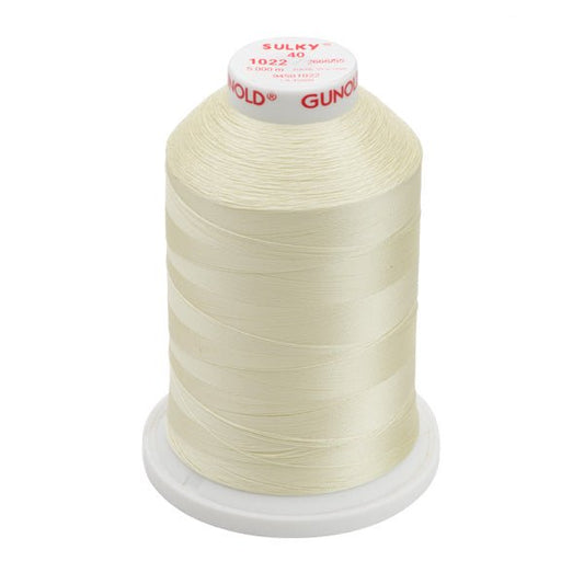 Sulky 40 Färgad 1022 Viscose 5000 m - brodyrvaruhuset.se