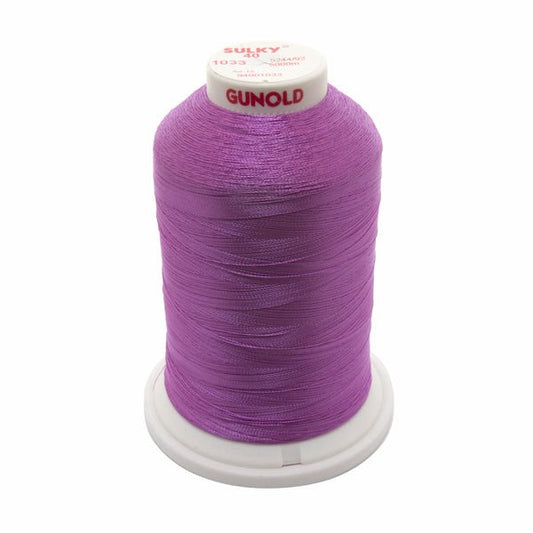 Sulky 40 Färgad 1033 Viscose 5000 m - brodyrvaruhuset.se