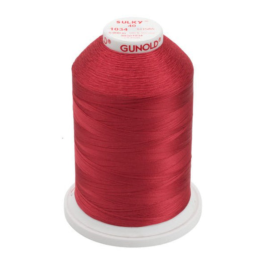 Sulky 40 Färgad 1034 Viscose 5000 m - brodyrvaruhuset.se