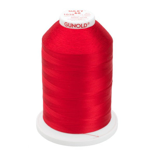 Sulky 40 Färgad 1039 Viscose 5000 m - brodyrvaruhuset.se