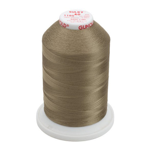 Sulky 40 Färgad 1180 Viscose 5000 m - brodyrvaruhuset.se