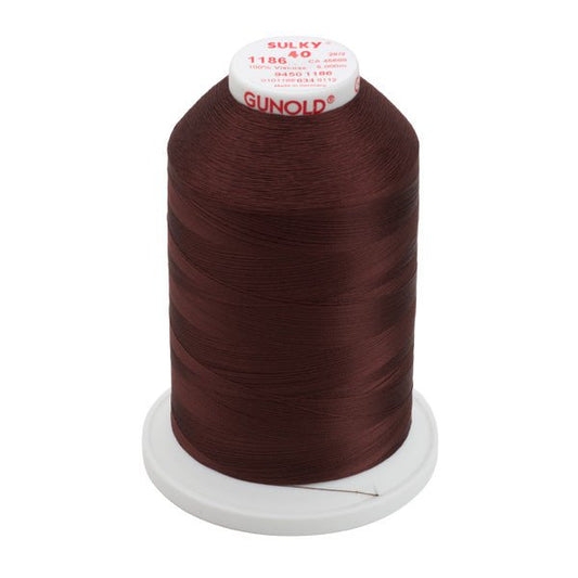 Sulky 40 Färgad 1186 Viscose 5000 m - brodyrvaruhuset.se