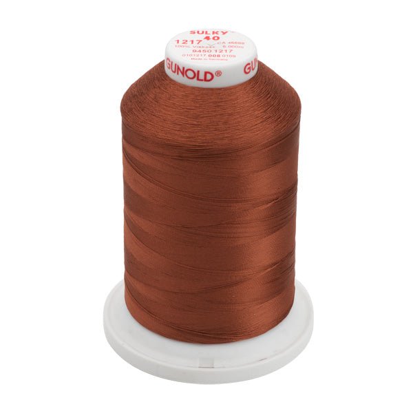 Sulky 40 Färgad 1217 Viscose 5000 m - brodyrvaruhuset.se