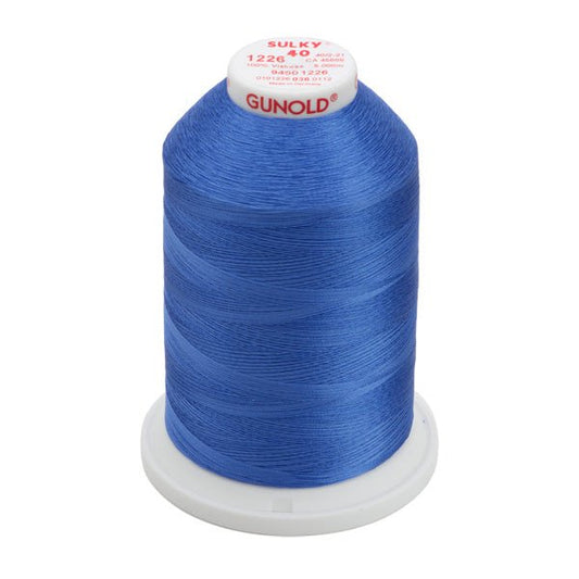 Sulky 40 Färgad 1226 Viscose 5000 m - brodyrvaruhuset.se