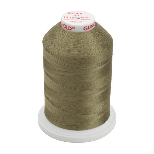 Sulky 40 Färgad 1228 Viscose 5000 m - brodyrvaruhuset.se