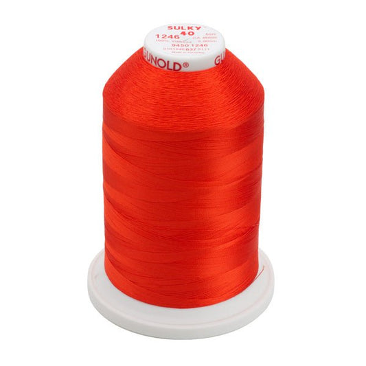 Sulky 40 Färgad 1246 Viscose 5000 m - brodyrvaruhuset.se