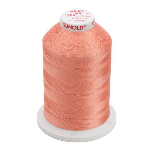 Sulky 40 Färgad 1259 Viscose 5000 m - brodyrvaruhuset.se