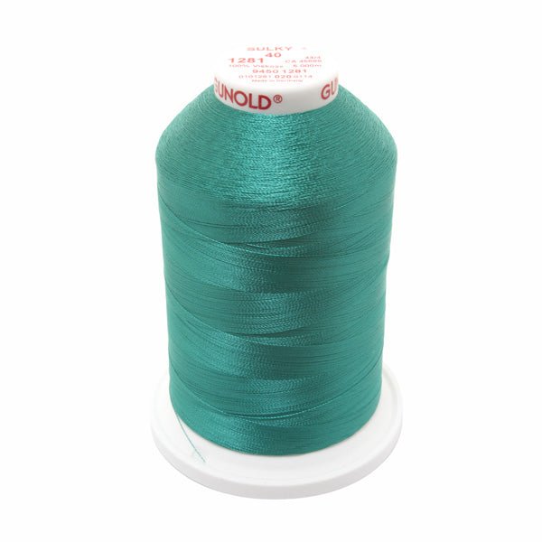 Sulky 40 Färgad 1281 Viscose 5000 m - brodyrvaruhuset.se