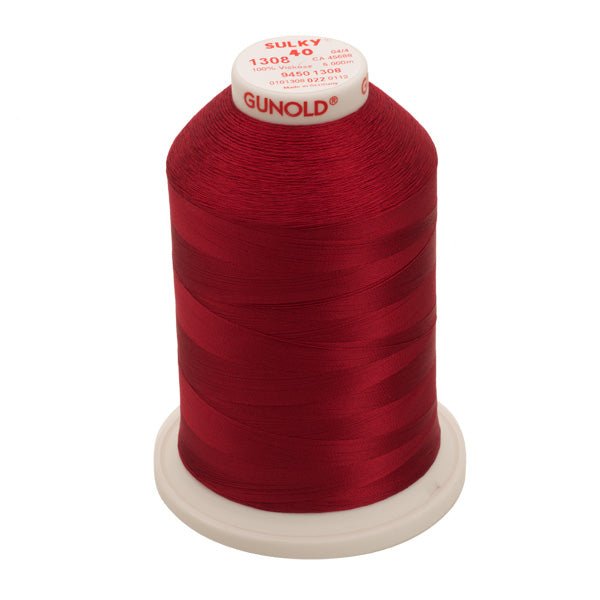 Sulky 40 Färgad 1308 Viscose 5000 m - brodyrvaruhuset.se