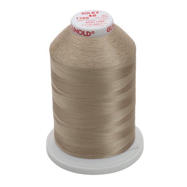 Sulky 40 Färgad 1389 Viscose 5000 m - brodyrvaruhuset.se