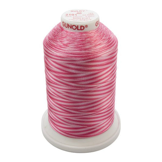 Sulky 40 Ombré 2101 Viscose 5000 m - brodyrvaruhuset.se