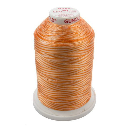 Sulky 40 Ombré 2103 Viscose 5000 m - brodyrvaruhuset.se